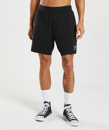Pánské Šortky Gymshark Critical 7" Černé | CZ 2920BEX